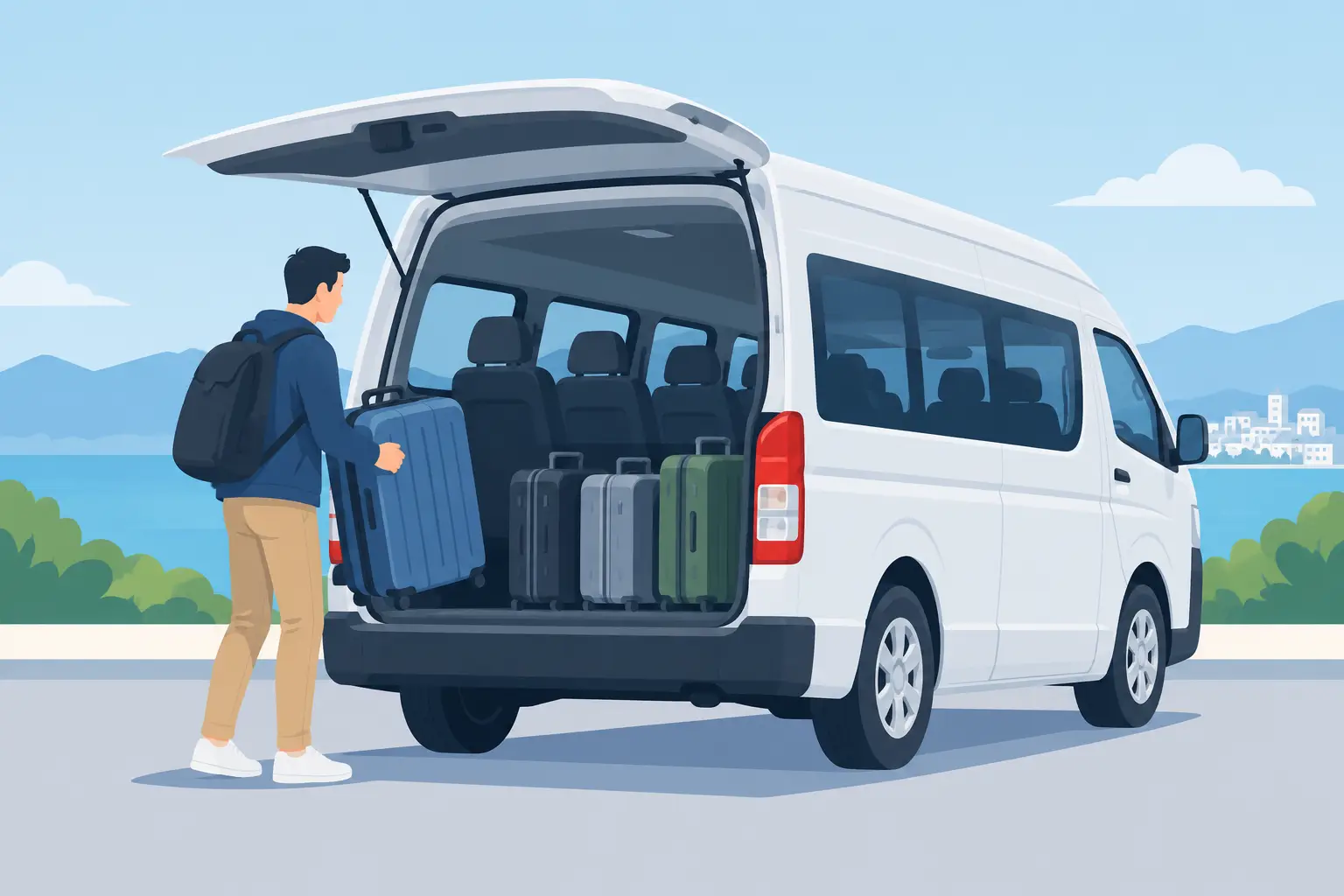 Can Minibuses Carry Luggage? What to Expect